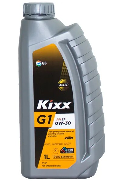 Масло моторное Kixx G1 SP 0W-30 синтетическое, 1л L2151AL1E1