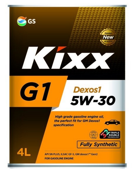Масло моторное Kixx G1 Dexos1 5W-30 синтетическое, 4л  L210744TE1