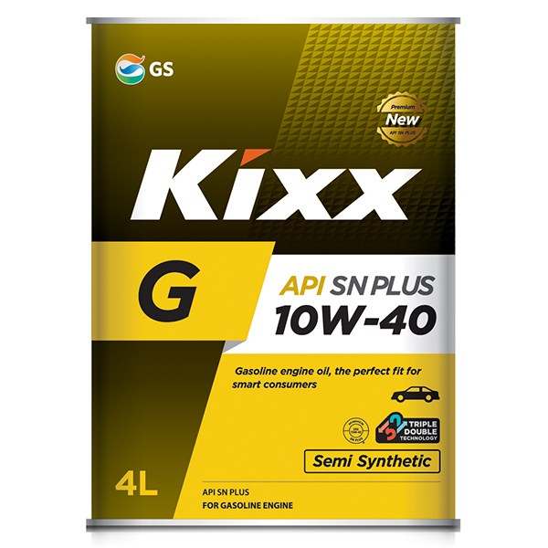 Масло моторное Kixx G SN PLUS 10W-40 полусинтетическое, 4л      L210944TR1