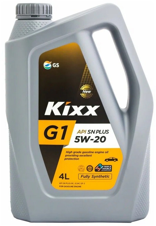 Масло моторное Kixx G1 SN PLUS 5W-20 синтетическое, 4л L2100440E1
