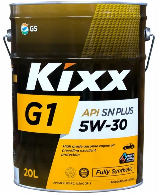 Масло моторное Kixx G1 SN PLUS 5W-30 синтетическое, 20л L2101P20E1