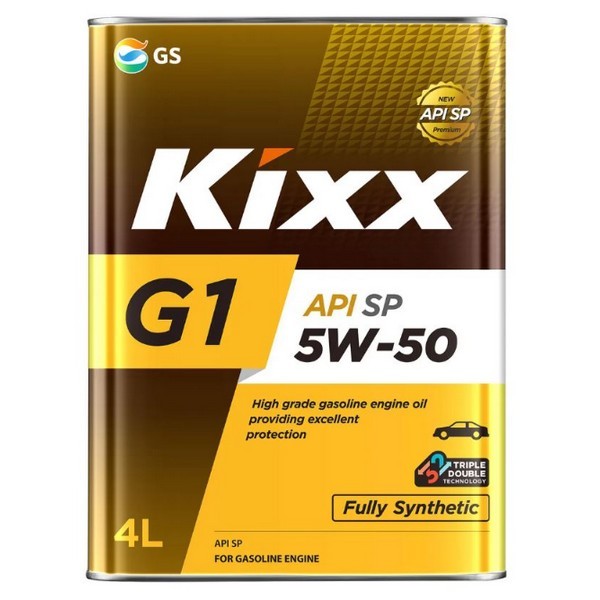 Масло моторное Kixx G1 SP 5W-50 синтетическое, 4л L215544TE1
