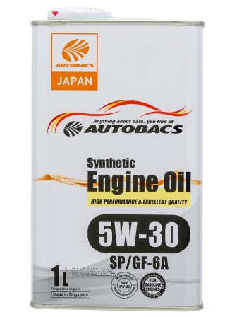 AUTOBACS A00032427 Масло моторное Synthetic 5W-30 SP/GF-6 1л