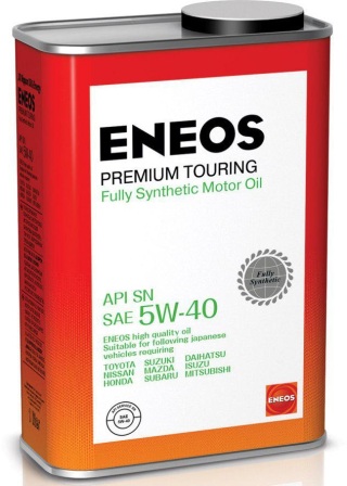 ENEOS 8809478942148 Масло моторное Premium TOURING, синтетическое, 5W-40, SN, 1л