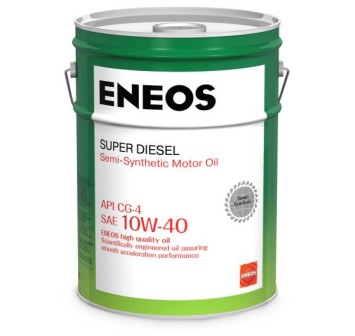 ENEOS oil1327 Масло моторное Super Diesel CG-4 полусинтетическое 10W-40 20л