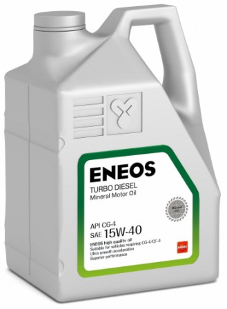 ENEOS oil1431 Масло моторное минеральное Turbo Diesel 15W-40 СG-4 6л