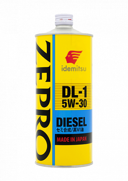 Масло моторное полусинтетическое Idemitsu Zepro Diesel DL-1 5W-30, 1л 2156001