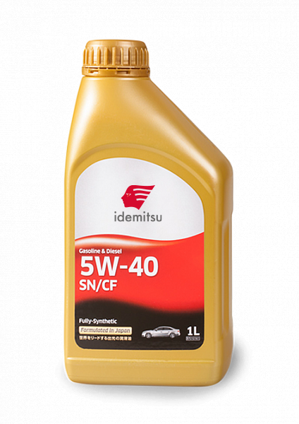Масло моторное синтетическое Idemitsu Gasoline & Diesel Fully-Synthetic SN/CF 5W-40, 1л 30015046724