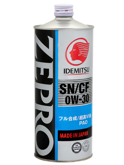 Масло моторное синтетическое Idemitsu Zepro Touring Pro 0W-30, 1л 3615001