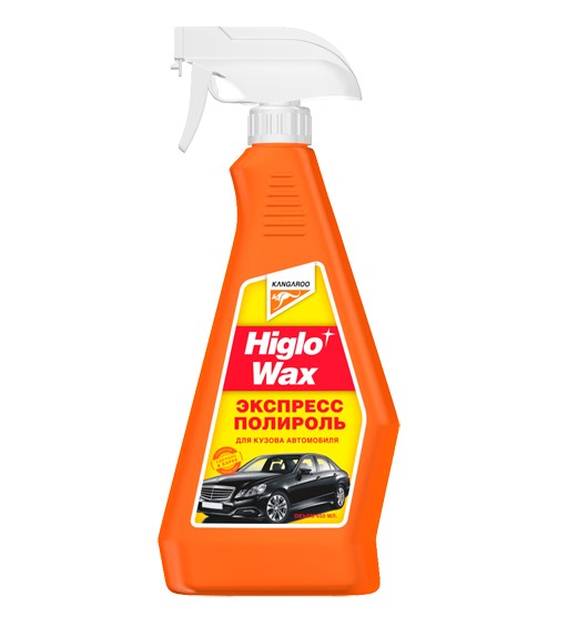 Higlo Wax - жидкий воск Экспресс-полироль для кузова ам (650ml)