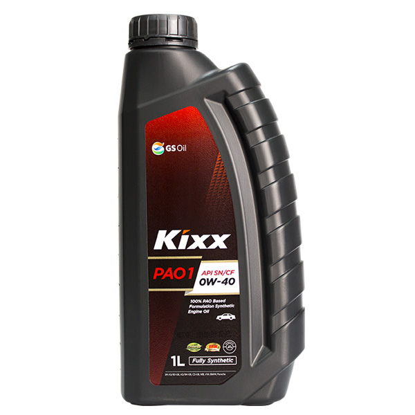 Масло моторное Kixx PAO 1 0W-40 синтетическое, 1л   L2084AL1E1
