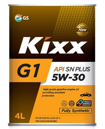 Масло моторное Kixx G1 SN PLUS 5W-30 синтетическое, 4л L210144TE1