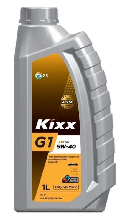 Масло моторное Kixx G1 SP 5W-40 синтетическое, 1л L2154AL1E1