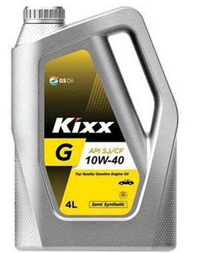 Масло моторное Kixx G SJ 10W-40 синтетическое, 4л L5318440E1