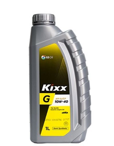 Масло моторное Kixx G SJ 10W-40 синтетическое, 1л L5318AL1E1