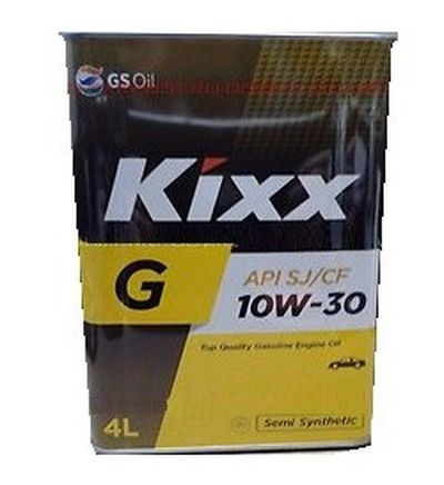 Масло моторное Kixx G SJ 10W-30 синтетическое, 4л        L545344TE1