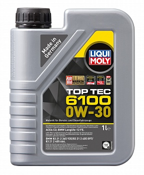 НС-синтетическое моторное масло Top Tec 6100 0W-30 1л