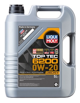 НС-синтетическое моторное масло Top Tec 6200 0W-20 5л