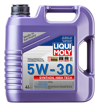 Синтетическое моторное масло Synthoil High Tech 5W-30 4л