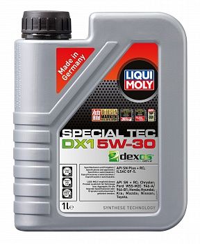 НС-синтетическое моторное масло Special Tec DX1 5W-30 1л