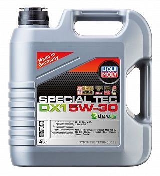 НС-синтетическое моторное масло Special Tec DX1 5W-30 4л