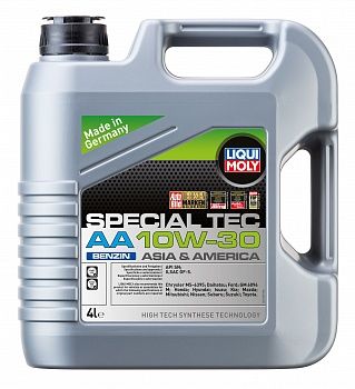 НС-синтетическое моторное масло Special Tec AA Benzin 10W-30 4л