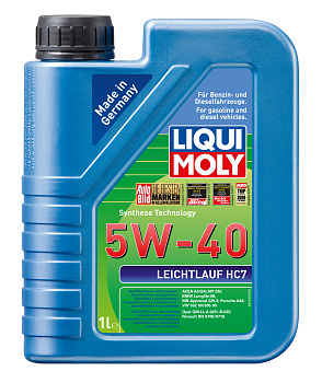 НС-синтетическое моторное масло Leichtlauf HC 7 5W-40 1л