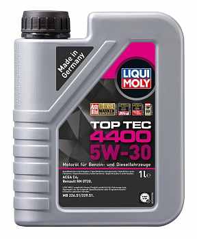 НС-синтетическое моторное масло Top Tec 4400 5W-30 1л