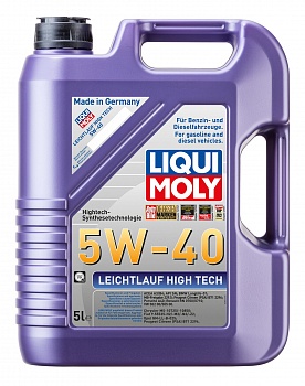 НС-синтетическое моторное масло Leichtlauf High Tech 5W-40, 5л