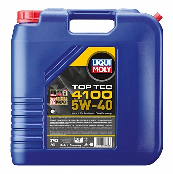 НС-синтетическое моторное масло Top Tec 4100 5W-40 20л