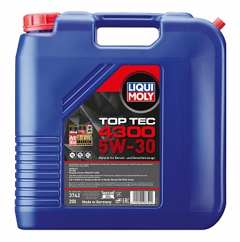 НС-синтетическое моторное масло Top Tec 4300 5W-30 20л