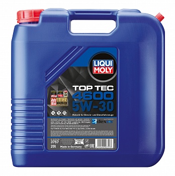 НС-синтетическое моторное масло Top Tec 4600 5W-30 20л