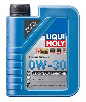 Синтетическое моторное масло Leichtlauf Longtime 0W-30 1л