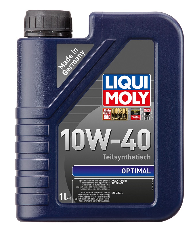 Полусинтетическое моторное масло Optimal 10W-40 1л