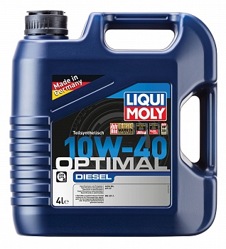 Полусинтетическое моторное масло Optimal Diesel 10W-40 4л