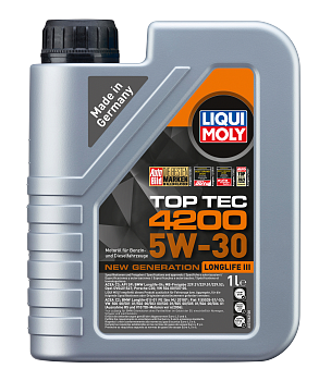 НС-синтетическое моторное масло Top Tec 4200 5W-30 New Generation 1л