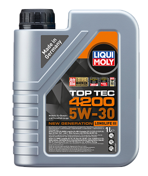 НС-синтетическое моторное масло Top Tec 4200 5W-30 New Generation, 1л