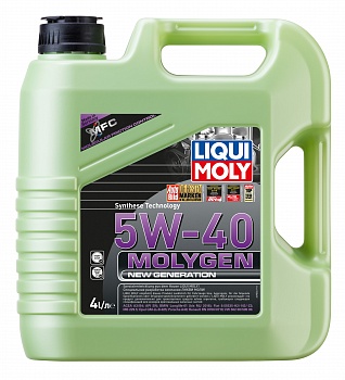 НС-синтетическое моторное масло Molygen New Generation 5W-40 4л