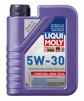 Синтетическое моторное масло Synthoil High Tech 5W-30 1л