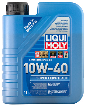 НС-синтетическое моторное масло Super Leichtlauf 10W-40 1л