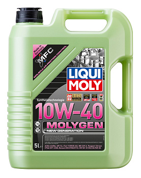НС-синтетическое моторное масло Molygen New Generation 10W-40, 5л