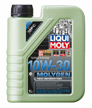 НС-синтетическое моторное масло Molygen New Generation 10W-30 1л