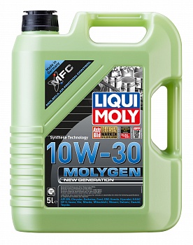 НС-синтетическое моторное масло Molygen New Generation 10W-30 5л
