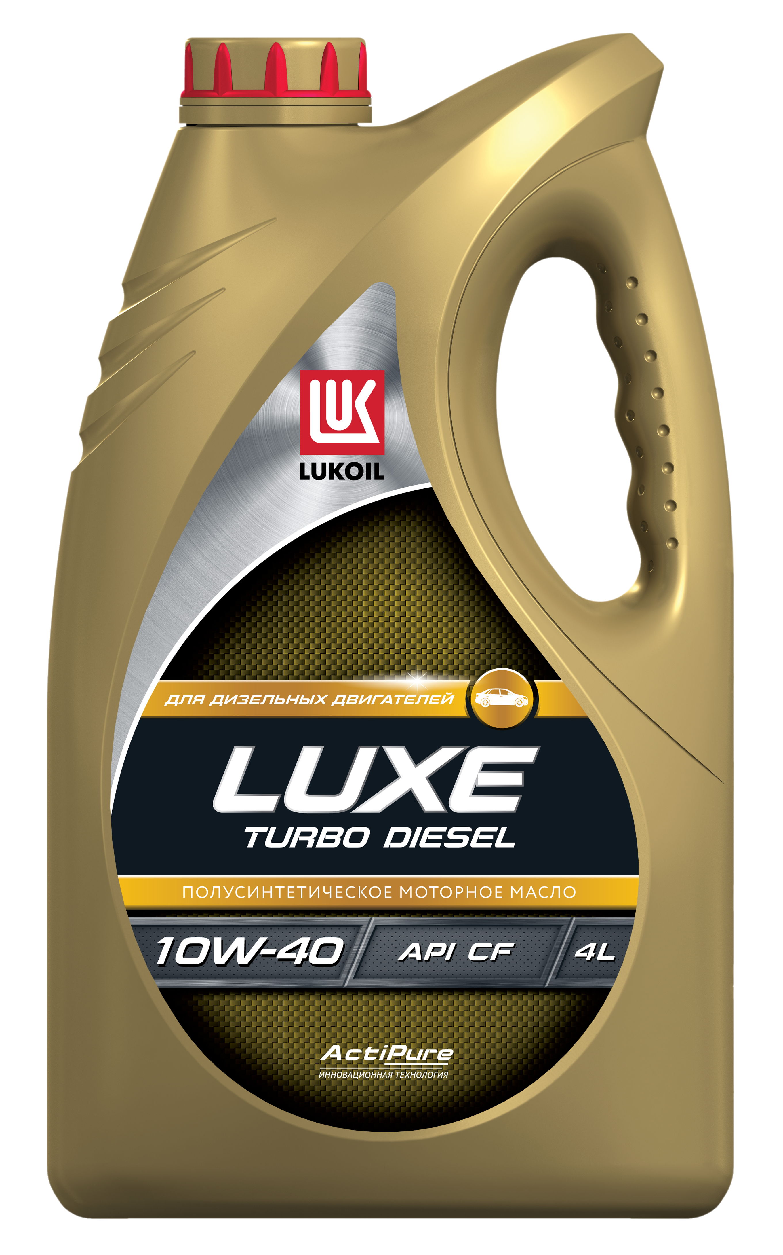 LUKOIL 189323 LUXE TURBO DIESEL 10W-40 4л масло моторное полусинтетическое