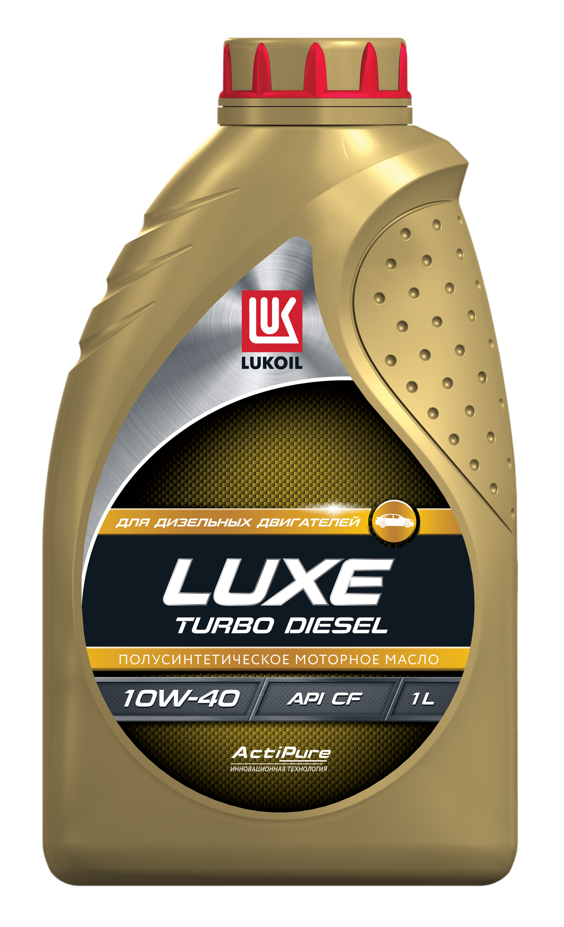 LUKOIL 189502 LUXE TURBO DIESEL 10W-40 1л масло моторное полусинтетическое