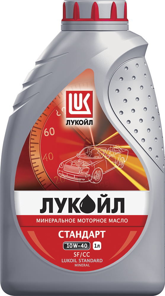 LUKOIL 19184 STANDARD 10W-40 SF/CC 1л масло моторное минеральное