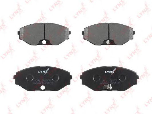 LYNXauto BD5705 Колодки тормозные дисковые перед NISSAN Maxima QX (A33) LEXUS LS400 97> INFINITI Q45 >98