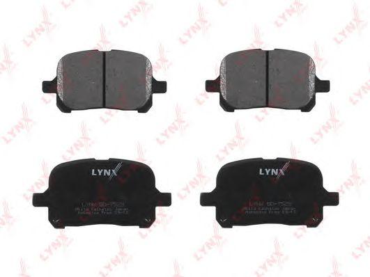 LYNXauto BD7529 Колодки тормозные дисковые перед LEXUS RX300 >03 TOYOTA Camry (V20) Previa (R30)