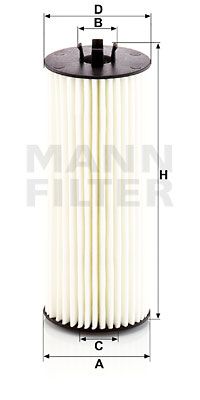 Фильтр масляный HU60081Z MANN-FILTER