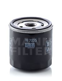 Фильтр масляный W7035 MANN-FILTER